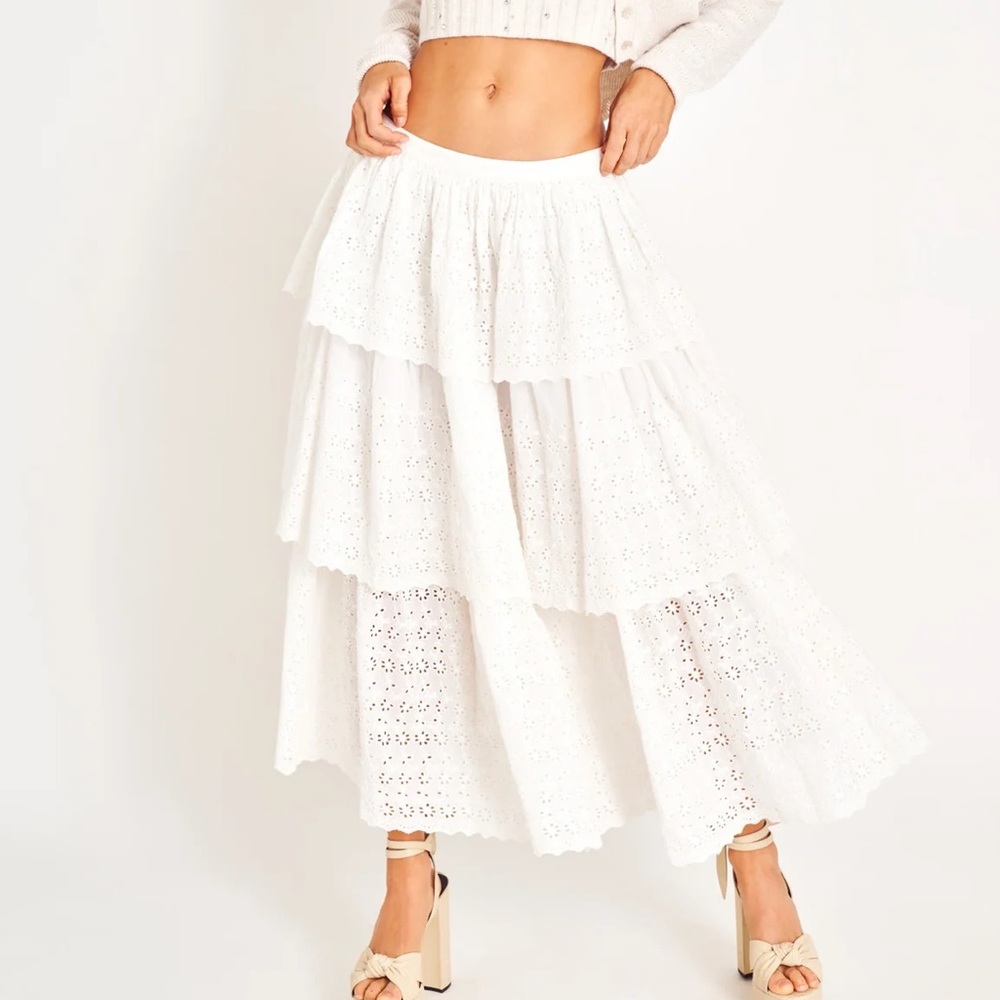 LoveSackFancy Kasiana Midi Skirt NWT